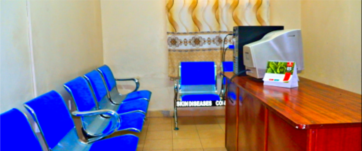our reception and waiting room